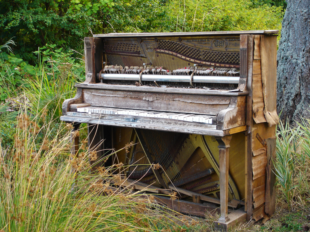 Weathered Piano